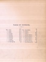 Table of Contents, Newton 1874